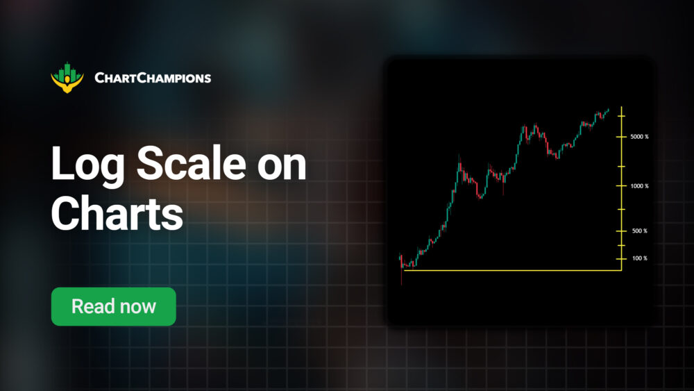 Log scale in trading
