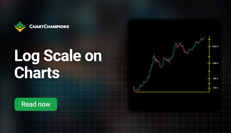 Log scale in trading