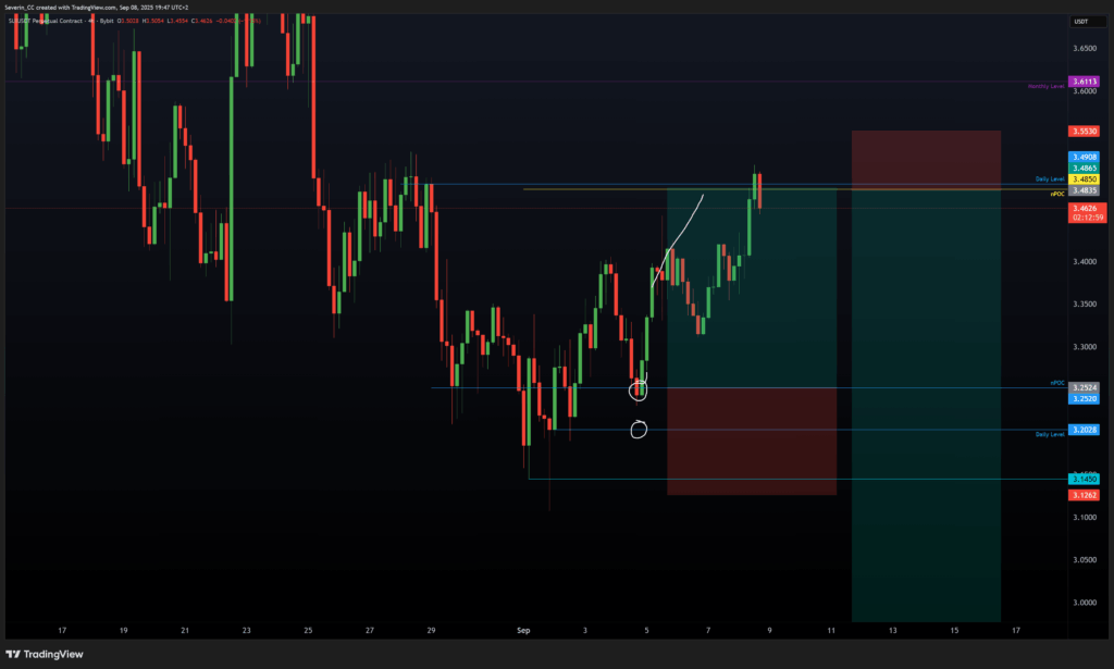 Severin SUI Setup Long Short Hedge